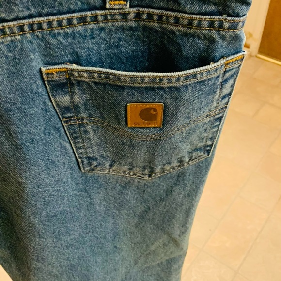 Carhartt Men’s Denim Jeans 35x30 - Picture 3 of 9